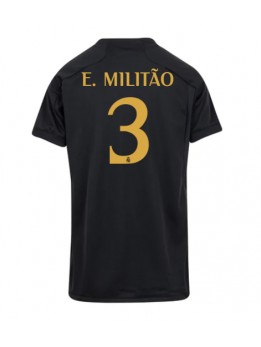 Ženski Nogometna dresi replika Real Madrid Eder Militao #3 Tretji 2023-24 Kratek rokav